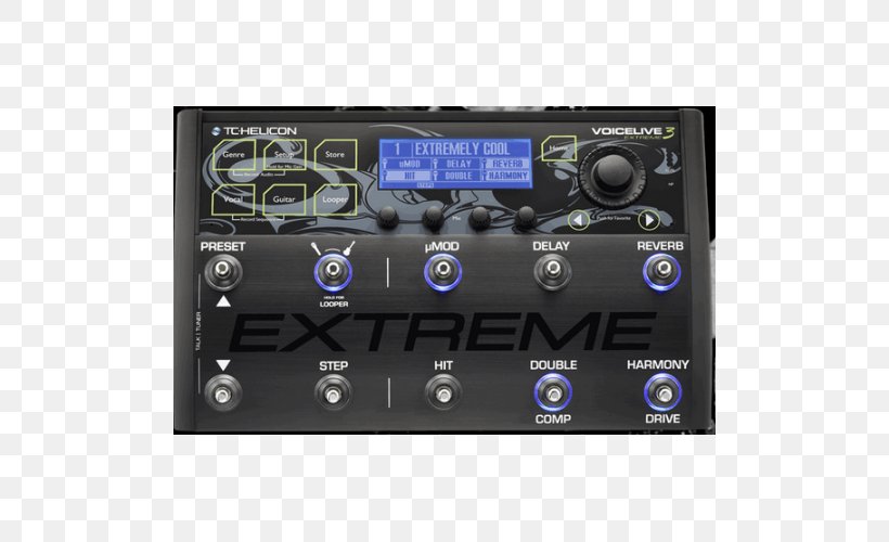 Microphone TC Helicon VoiceLive 3 Extreme TC-Helicon VoiceLive 3 Effects Processors & Pedals, PNG, 500x500px, Microphone, Audio, Audio Equipment, Audio Receiver, Effects Processors Pedals Download Free