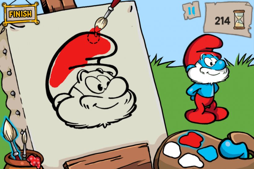 Papa Smurf Gargamel Smurfs' Village The Smurflings The Smurfs, PNG, 960x640px, Papa Smurf, Android, Area, Art, Cartoon Download Free