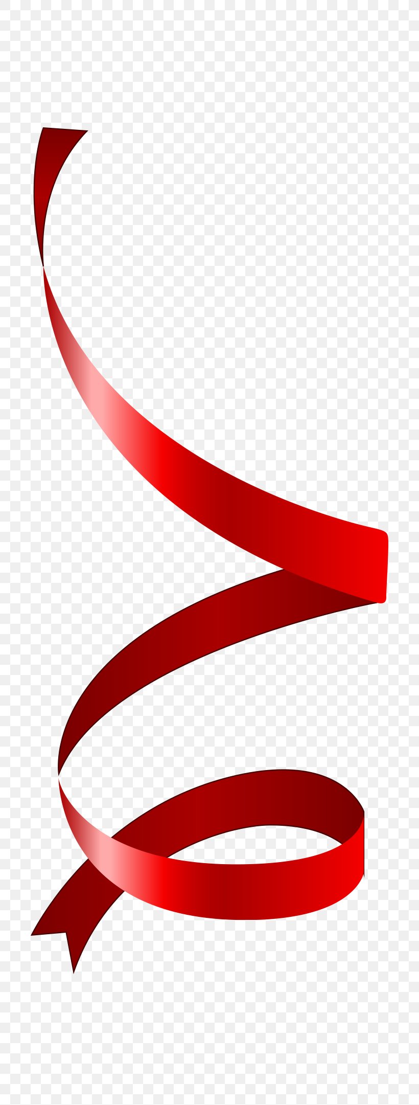 Ribbon Red Euclidean Vector, PNG, 700x2161px, Ribbon, Area, Fashion Accessory, Gratis, Red Download Free