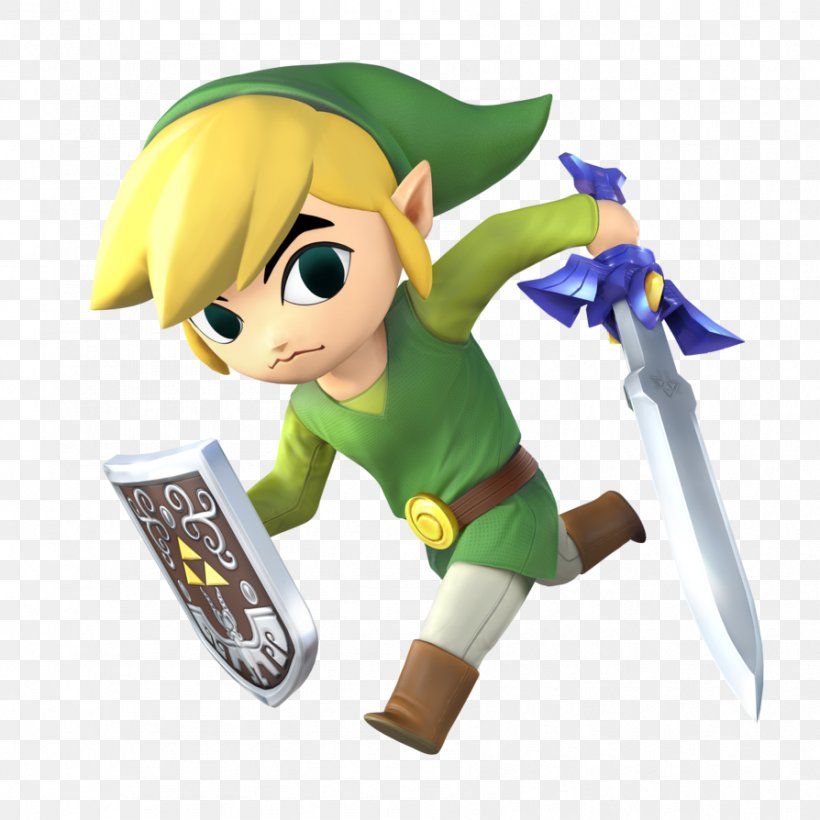 Super Smash Bros. For Nintendo 3DS And Wii U Super Smash Bros. Brawl The Legend Of Zelda: The Wind Waker Link, PNG, 894x894px, Super Smash Bros Brawl, Action Figure, Fictional Character, Figurine, Kid Icarus Download Free