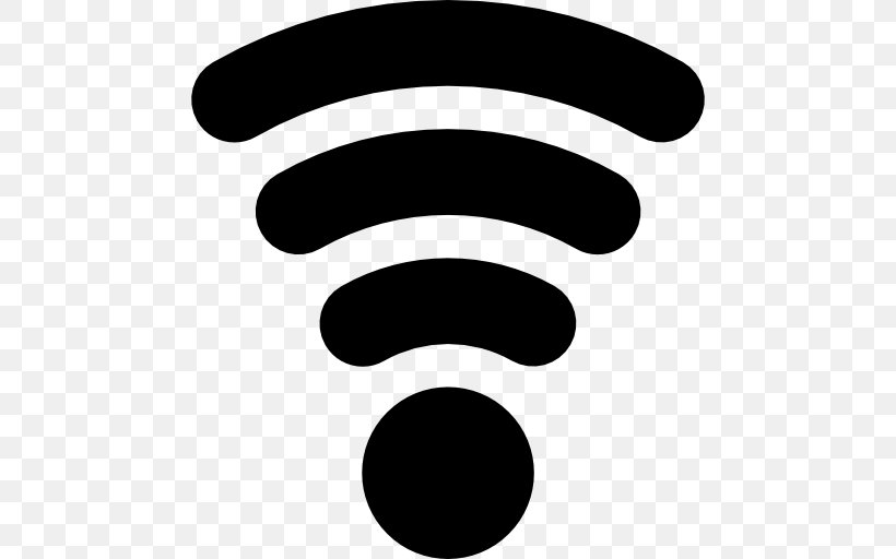 Signal Strength In Telecommunications Wi-Fi Symbol Clip Art, PNG, 512x512px, Wifi, Aerials, Black, Black And White, Mobile Phones Download Free