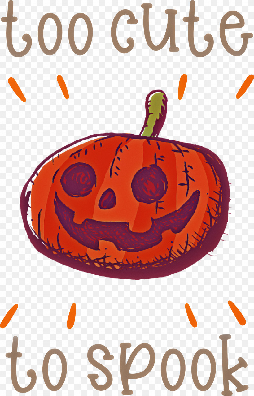 Halloween Too Cute To Spook Spook, PNG, 1921x3000px, Halloween, Fruit, Meter, Pumpkin, Spook Download Free