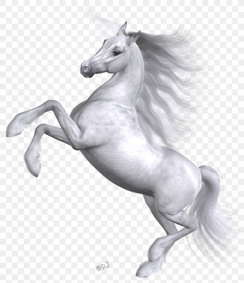 Mustang Stallion Unicorn Halter Mythology, PNG, 1345x1558px, Mustang, Black And White, Drawing, Fictional Character, Halter Download Free