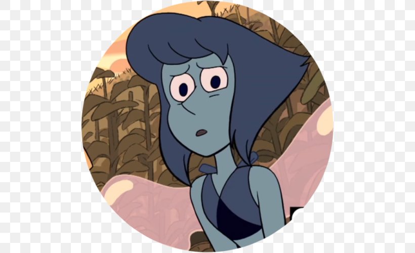 Steven Universe Lapis Lazuli Gemstone Gem Harvest Jewellery, PNG, 500x500px, Watercolor, Cartoon, Flower, Frame, Heart Download Free