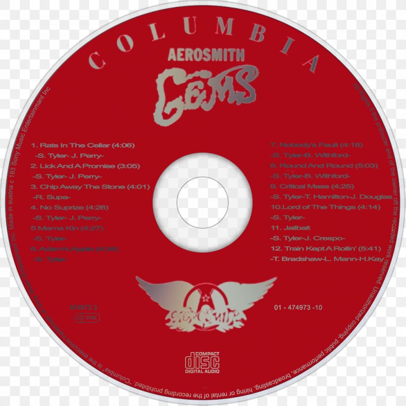Toys In The Attic Compact Disc Aerosmith, PNG, 1000x1000px, Toys In The Attic, Aerosmith, Brand, Compact Disc, Dvd Download Free