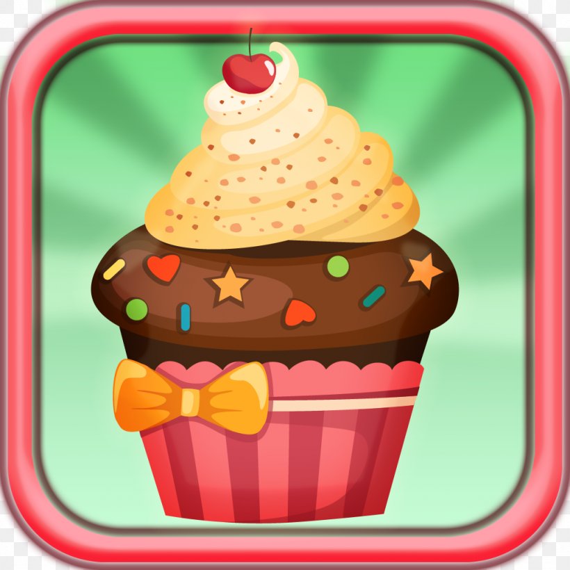 Cupcake Chocolate Cake JK's Bar, PNG, 1024x1024px, Watercolor, Cartoon, Flower, Frame, Heart Download Free