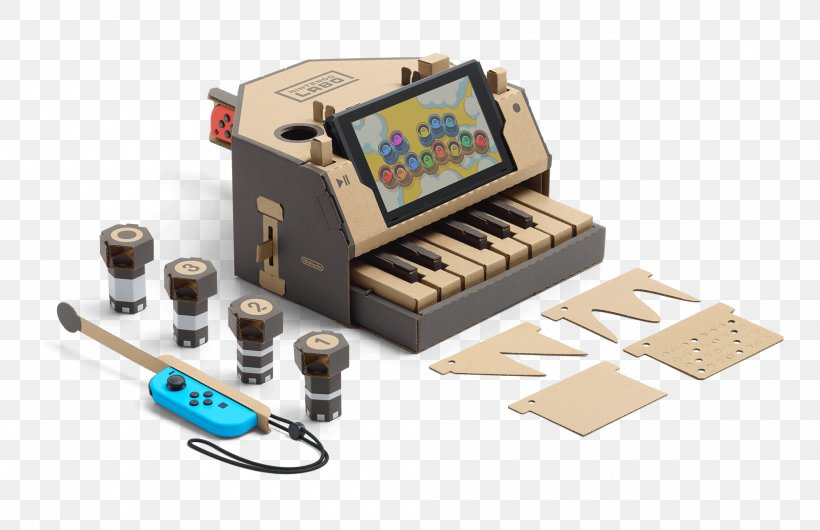 Nintendo Switch Nintendo Labo Toy-Con 01 Piano, PNG, 2000x1294px, Nintendo Switch, Computer Software, Game Controllers, Hardware, Joycon Download Free