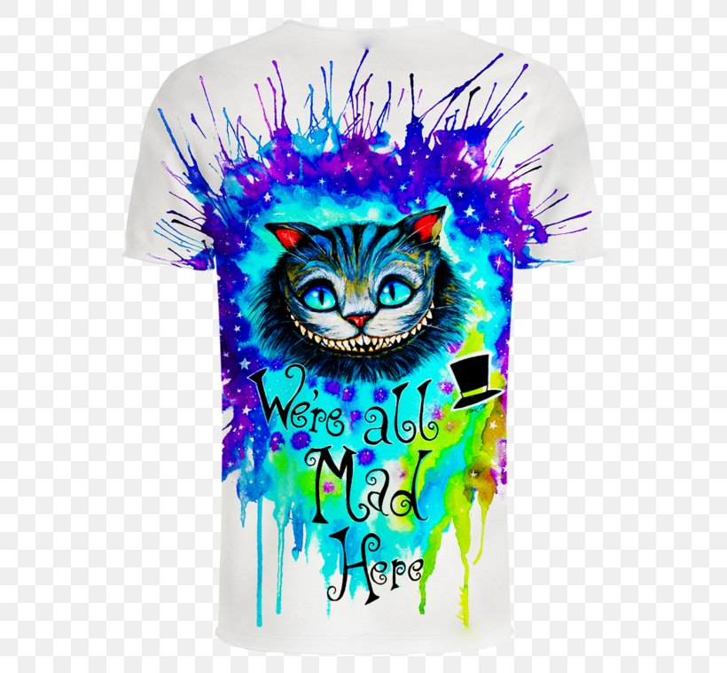 T-shirt Painting Cheshire Cat Hoodie, PNG, 760x759px, Tshirt, Art, Canvas, Cheshire Cat, Crossstitch Download Free