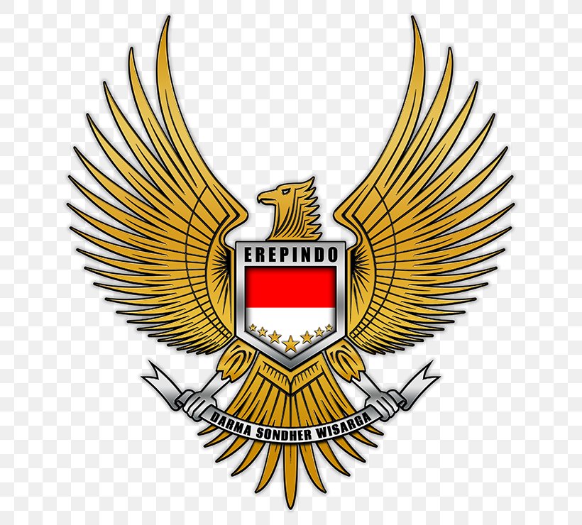 Wing Garuda Bird Indonesia Eagle, PNG, 675x740px, Wing, Badge, Bird, Brand, Crest Download Free