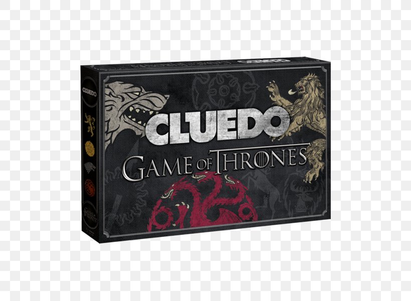 Winning Moves Game Of Thrones Cluedo Monopoly Board Game Top Trumps, PNG, 500x600px, Cluedo, Board Game, Brand, Card Game, Game Download Free