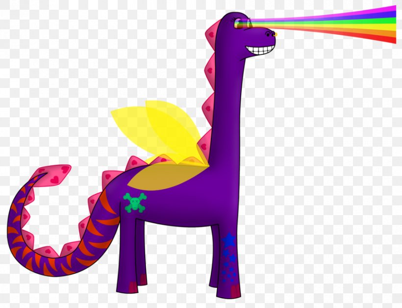 Rainbow Laser Dinosaur Pink Purple, PNG, 900x692px, Rainbow, Animal Figure, Art, Blue, Dinosaur Download Free