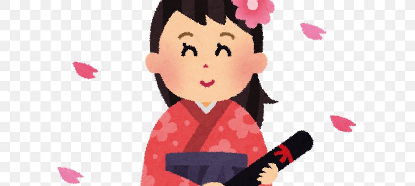 卒業式 Hakama Graduation Ceremony Kimono 紋付羽織袴, PNG, 699x367px, Watercolor, Cartoon, Flower, Frame, Heart Download Free