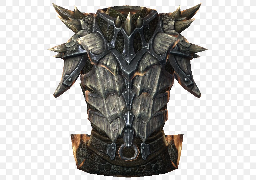 The Elder Scrolls V: Skyrim – Dragonborn Scale Armour Dragon Skin Plate Armour, PNG, 576x576px, Elder Scrolls V Skyrim Dragonborn, Armour, Cuirass, Downloadable Content, Dragon Download Free