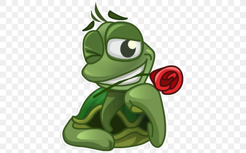 Turtle Telegram Sticker Reptile Facebook Messenger, PNG, 512x512px, Turtle, Amphibian, Emoji, Facebook Messenger, Fictional Character Download Free