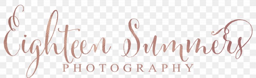 Eighteen Summers Photography Photographer Logo Brand Central Massachusetts, PNG, 3606x1104px, Photographer, Area, Beauty, Brand, Calligraphy Download Free