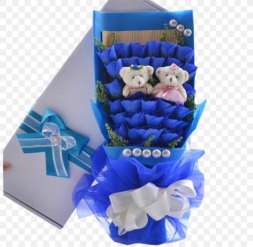 Gift Blue Rose, PNG, 800x800px, Gift, Blue, Blue Rose, Cobalt Blue, Cut Flowers Download Free