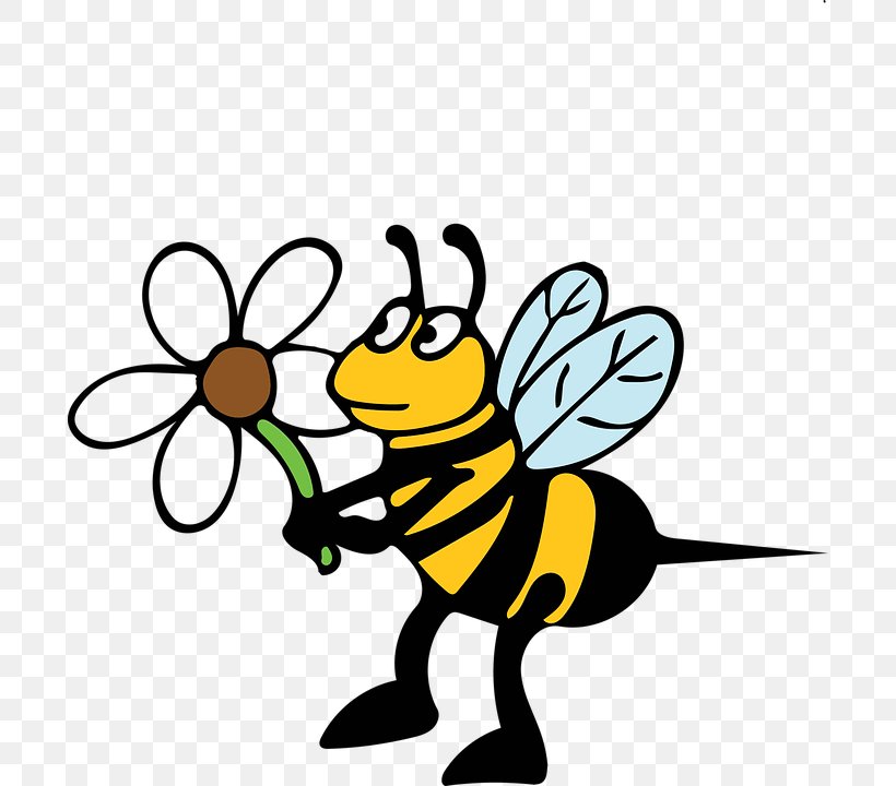 Bee Sting Stinger Bumblebee Characteristics Of Common Wasps And Bees, PNG, 696x720px, Bee, Apis Florea, Artwork, Bee Sting, Black And White Download Free