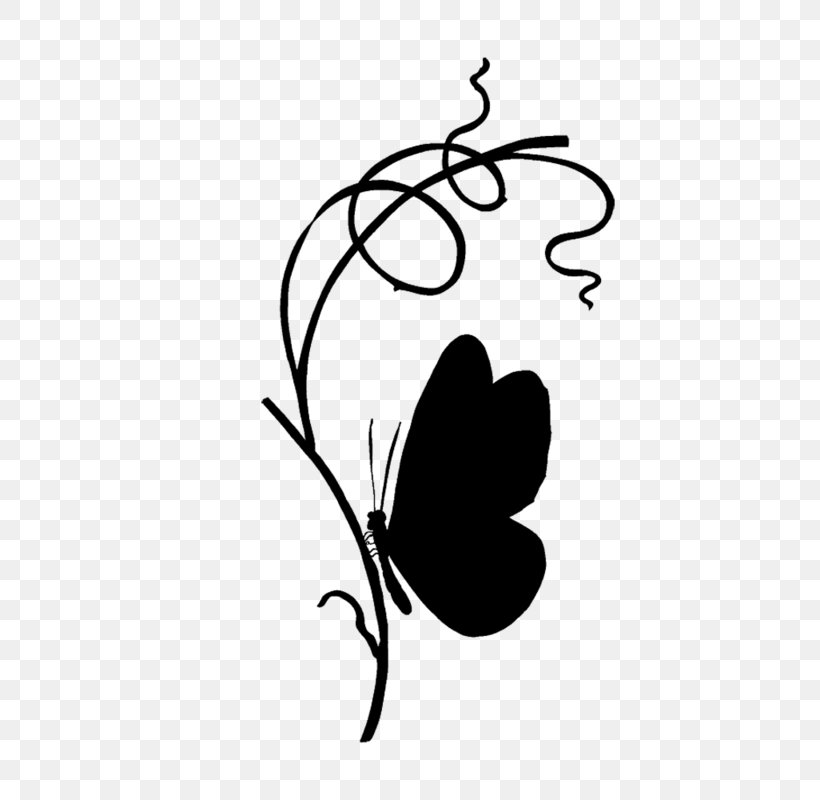 Brush-footed Butterflies Clip Art Insect Silhouette Leaf, PNG, 526x800px, Brushfooted Butterflies, Art, Black M, Blackandwhite, Botany Download Free