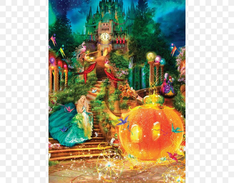 Jigsaw Puzzles Cinderella Amazon.com Book, PNG, 640x640px, Jigsaw Puzzles, Amazoncom, Art, Book, Cinderella Download Free
