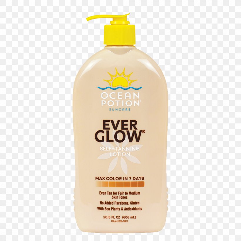 Ocean Potion EverGlow Daily Moisturizing Lotion Sunscreen Moisturizer After Sun, PNG, 1000x1000px, Lotion, Body Wash, Exfoliation, Flavor, Indoor Tanning Lotion Download Free