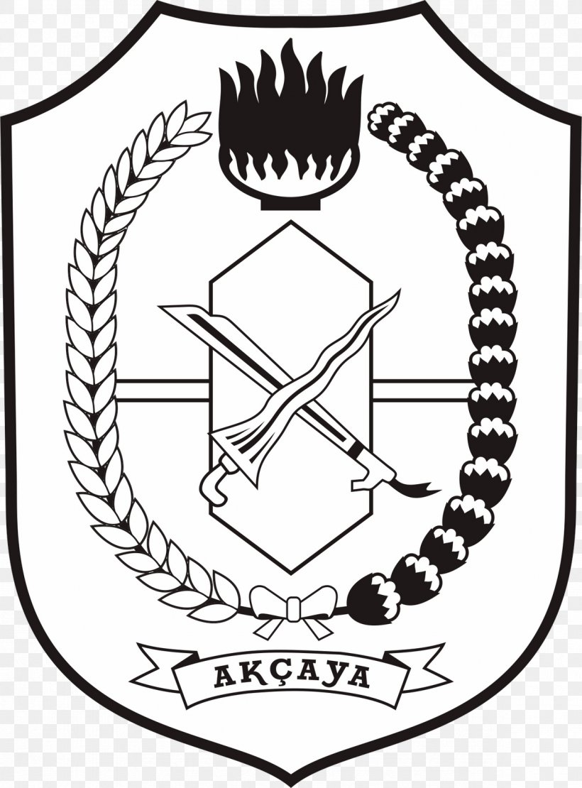 West Kalimantan Borneo Lambang Kalimantan Barat Logo Organization, PNG, 1181x1600px, West Kalimantan, Area, Artwork, Black, Black And White Download Free