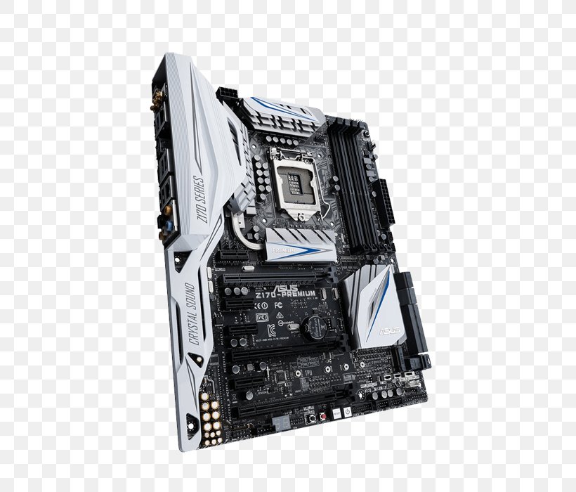 Computer System Cooling Parts Motherboard Computer Cases & Housings Computer Hardware Asus Z170-PREMIUM, PNG, 700x700px, Computer System Cooling Parts, Asus, Atx, Computer, Computer Case Download Free