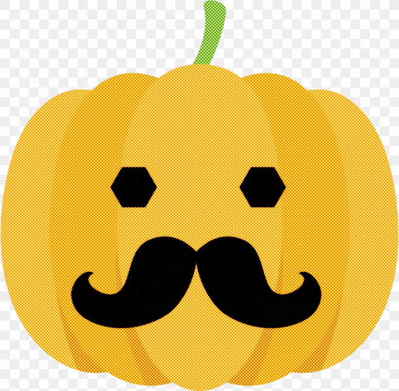 Pumpkin, PNG, 903x887px, Yellow, Calabaza, Emoticon, Facial Expression, Moustache Download Free
