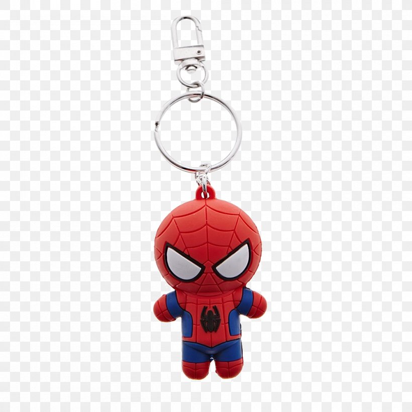 Spider-Man Keychain Q-version, PNG, 1000x1000px, Spiderman, Body Jewelry, Cartoon, Fashion Accessory, Gratis Download Free