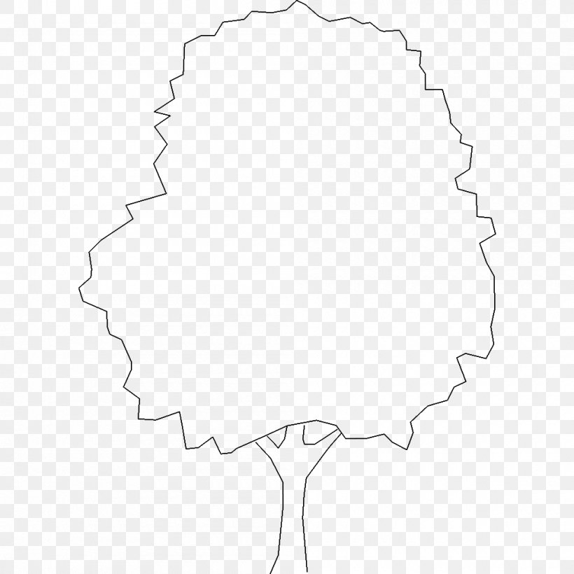 White Line Art Flowering Plant Font, PNG, 1000x1000px, White, Area, Black And White, Branch, Flower Download Free