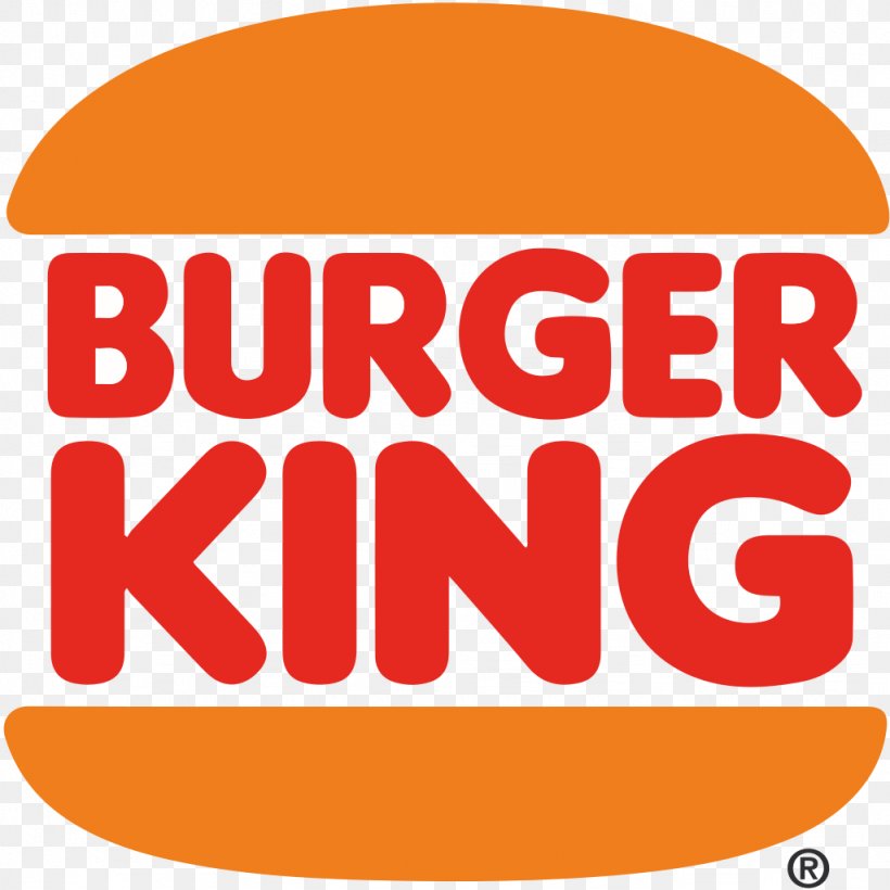 Hamburger Burger King Restaurant Fast Food Logo, PNG, 1024x1024px, Hamburger, Area, Brand, Burger King, Burger King Advertising Download Free