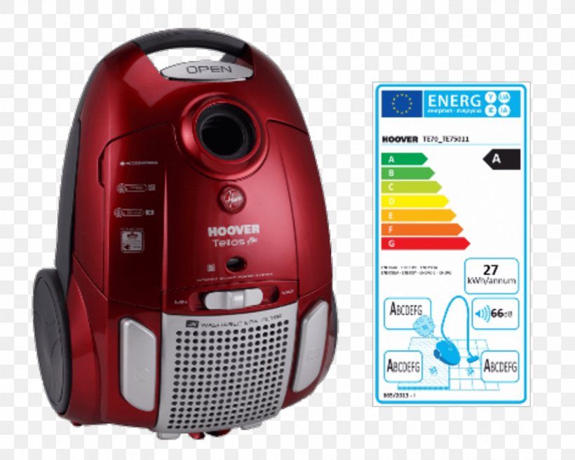 Hoover Telios Plus TE70 Vacuum Cleaner Home Appliance European Union Energy Label, PNG, 1124x900px, Hoover Telios Plus Te70, Carpet, Cleaner, Cleaning, Electronics Download Free