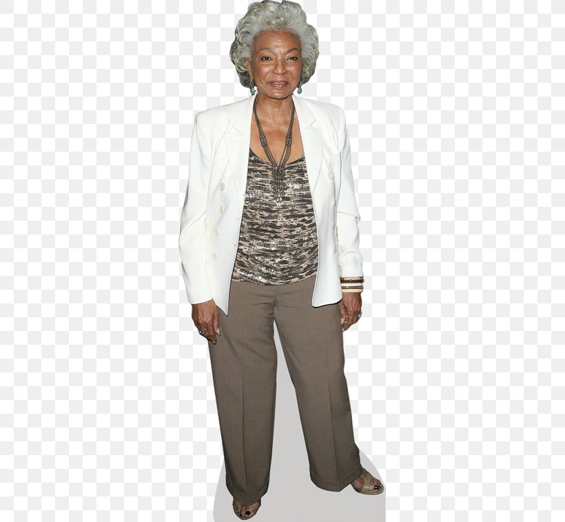 Nichelle Nichols Standee Paperboard Cutout Animation Uhura, PNG, 363x757px, Nichelle Nichols, Blazer, Cardboard, Celebrity, Costume Download Free