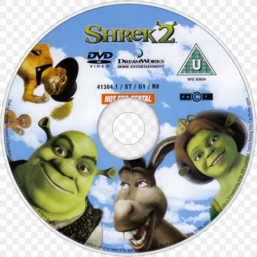 Shrek 2 Blu-ray Disc Shrek The Musical YouTube, PNG, 1000x1000px, Shrek 2, Bluray Disc, Compact Disc, Dvd, Film Download Free