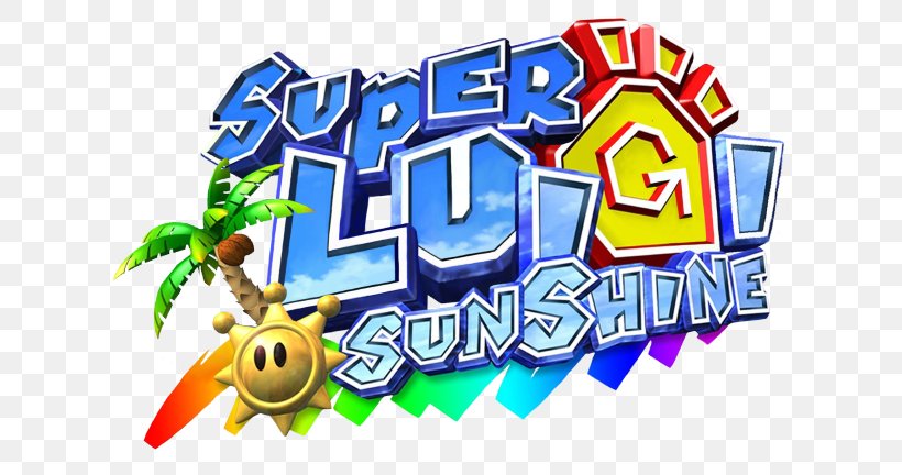 Super Mario Sunshine GameCube Luigi Princess Peach Mario Bros., PNG, 768x432px, Super Mario Sunshine, Bowser Jr, Brand, Gamecube, Logo Download Free