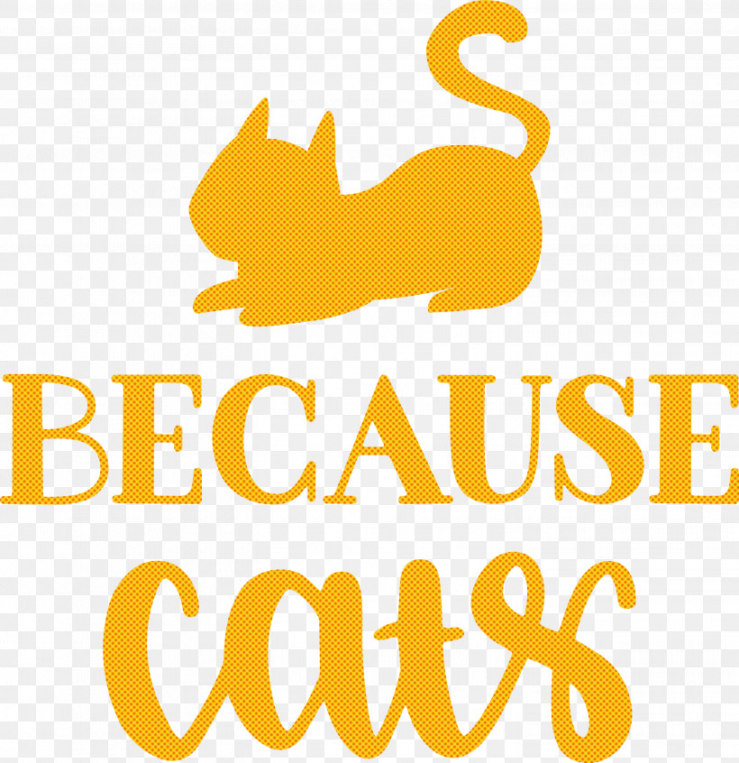 Because Cats, PNG, 2906x2999px, Logo, Biology, Line, Mathematics, Meter Download Free