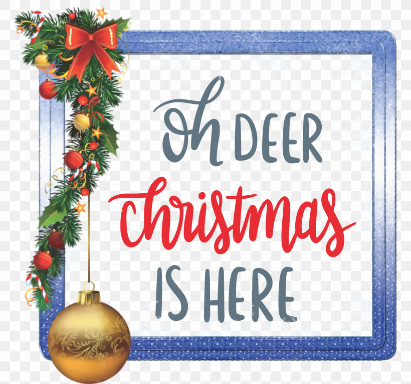 Christmas Deer Winter, PNG, 3000x2800px, Christmas, Christmas Day, Christmas Ornament, Christmas Ornament M, Christmas Tree Download Free