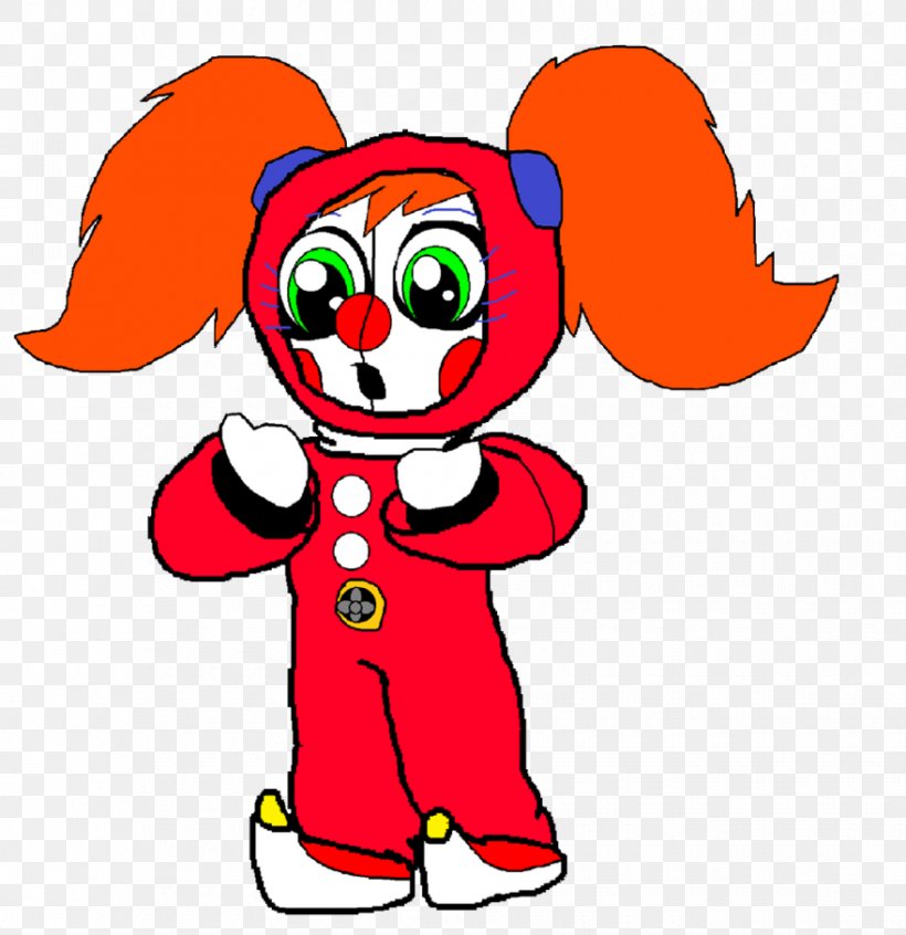 Five Nights At Freddy's: Sister Location Reborn Doll Clown Circus, PNG, 880x908px, Watercolor, Cartoon, Flower, Frame, Heart Download Free