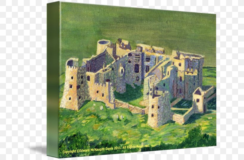 Painting, PNG, 650x540px, Painting, Castle, Grass, Paint Download Free