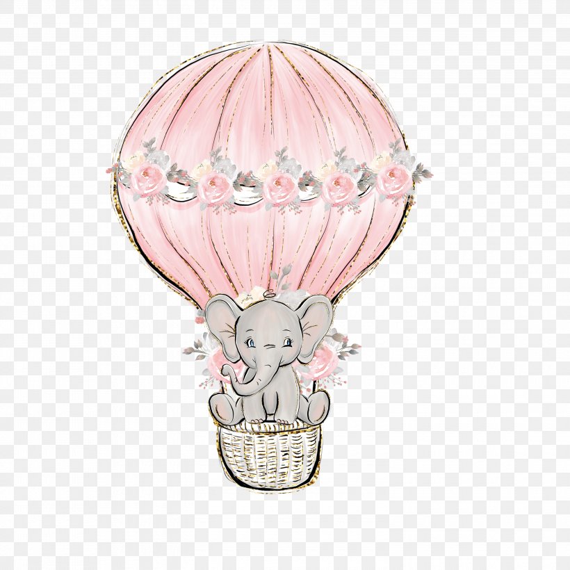 Baby Elephant Cartoon, PNG, 3000x3000px, Cuteness, Art, Baby Shower, Balloon, Child Download Free