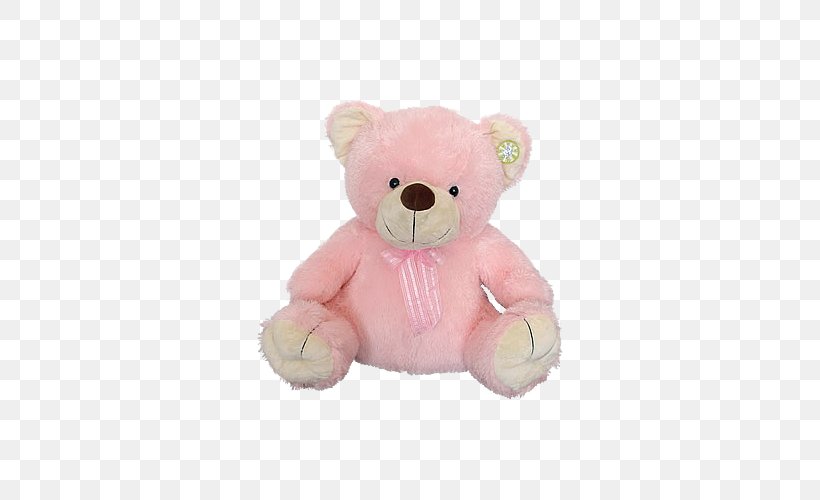 Bear Pink Toy, PNG, 500x500px, Watercolor, Cartoon, Flower, Frame, Heart Download Free