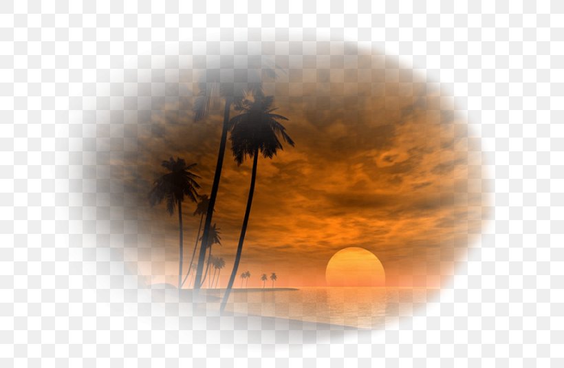 Desktop Wallpaper Sunset HVGA, PNG, 716x535px, Sunset, Atmosphere, Calm, Digital Image Processing, Energy Download Free