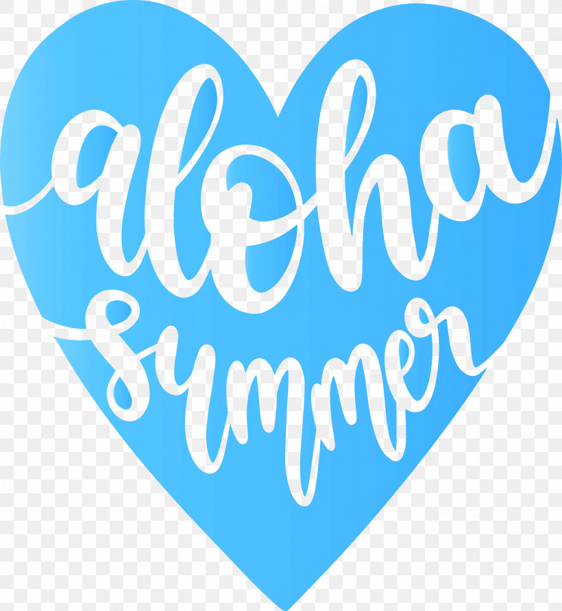 Aloha Summer, PNG, 2757x3000px, Aloha Summer, Area, Heart, Line, Logo Download Free