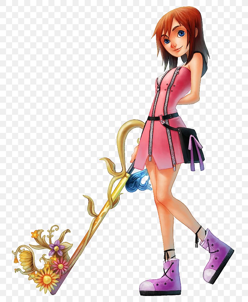 Kingdom Hearts III Kairi Sora Character, PNG, 764x1000px, Watercolor, Cartoon, Flower, Frame, Heart Download Free