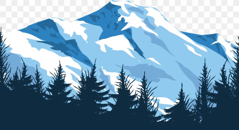 Mount Everest Mountain Euclidean Vector Illustration, PNG, 2550x1389px, Mount Everest, Art, Brand, Drawing, Flat Design Download Free