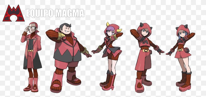 Pokémon Omega Ruby And Alpha Sapphire Team Magma Pokémon Ruby And Sapphire Pokémon Adventures, PNG, 1600x753px, Pokemon Ruby And Sapphire, Action Figure, Cagalli Yula Athha, Character, Costume Download Free