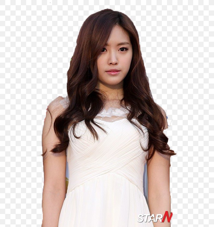 Son Na-eun South Korea Apink Hairstyle Model, PNG, 580x870px, Watercolor, Cartoon, Flower, Frame, Heart Download Free