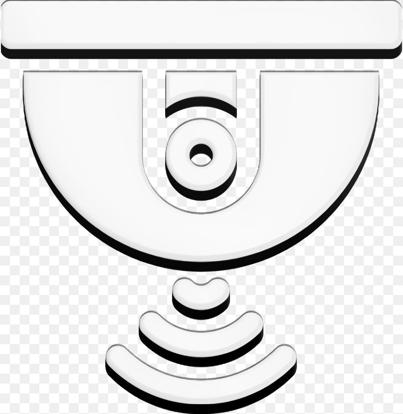 Cctv Icon Domotics Icon, PNG, 816x842px, Cctv Icon, Analytic Trigonometry And Conic Sections, Black, Black And White, Circle Download Free