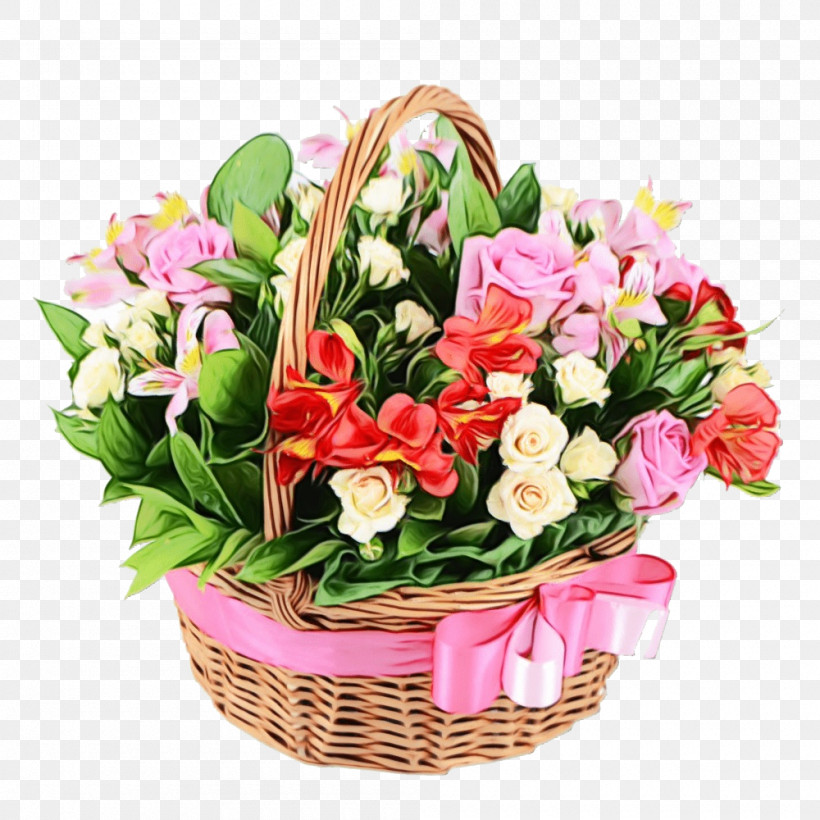 Flower Plant Bouquet Cut Flowers Pink, PNG, 1000x1000px, Watercolor, Anthurium, Bouquet, Cut Flowers, Floristry Download Free