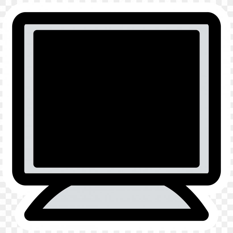 Computer Monitors Clip Art, PNG, 2400x2400px, Computer Monitors, Black And White, Button, Computer Icon, Computer Monitor Download Free