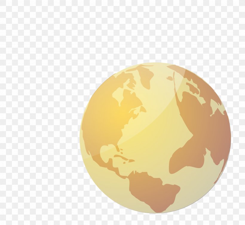 Earth Planet Euclidean Vector, PNG, 3284x3025px, Earth, Globe, Orange, Planet, Sphere Download Free